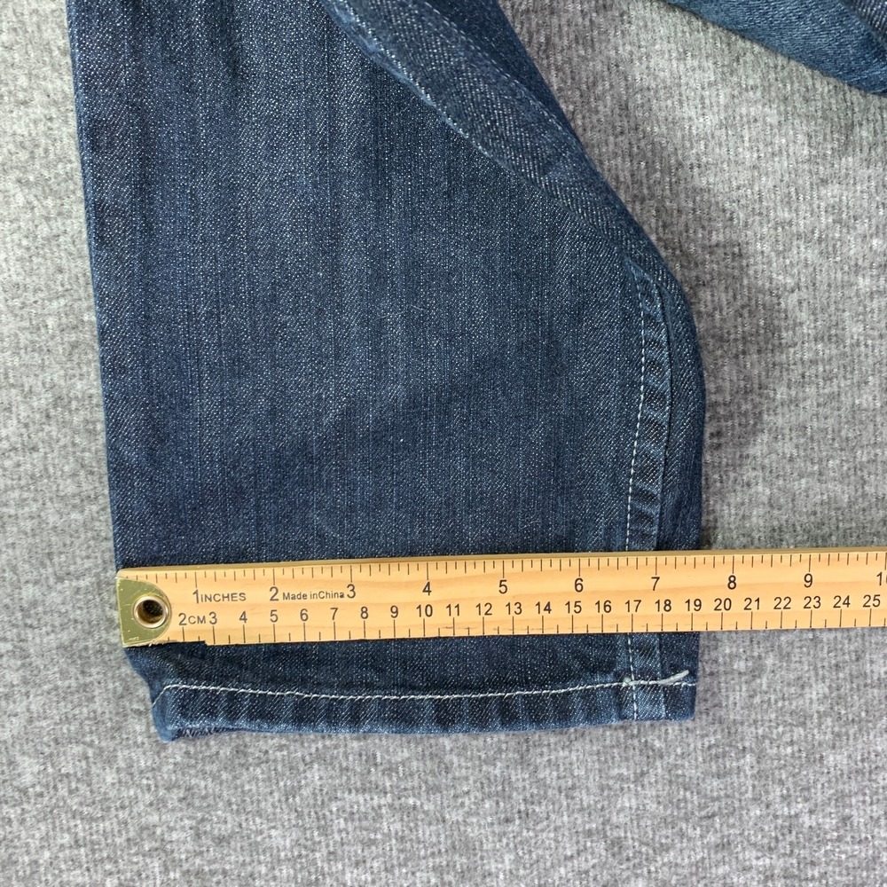 Diesel Darron Jeans Men 34x31 Regular Slim Tapered Blue Button Fly Pants Italy - Picture 7 of 11